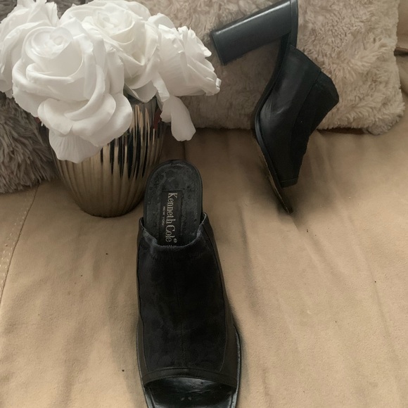 Kenneth Cole slide on heels - Picture 2 of 2